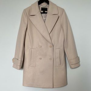 Cream Peacoat